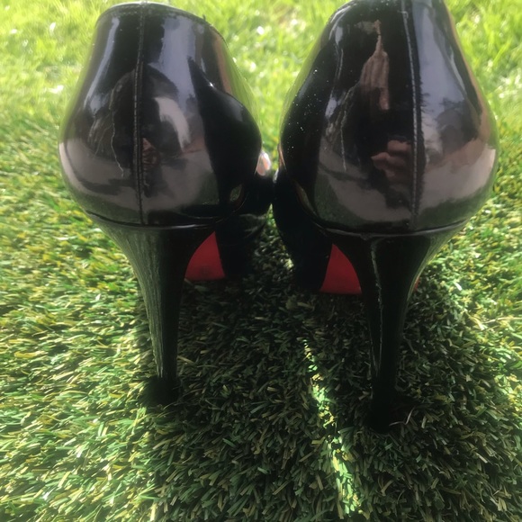 Women’s Christian Louboutin Bianca Platforms sz 7 - Picture 2 of 7